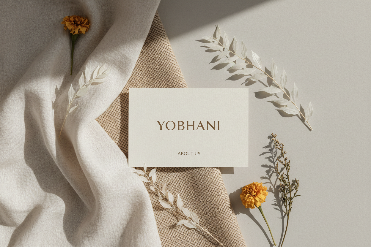 Yobhani About Us – Aesthetic